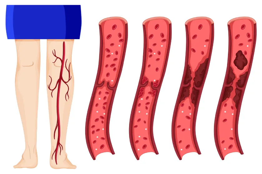symptoms of dvt in leg