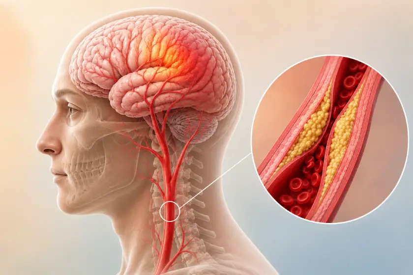 Carotid artery disease may increase the risk of memory problems and other brain health concerns. Learn the warning signs and ways to protect cognitive function.
